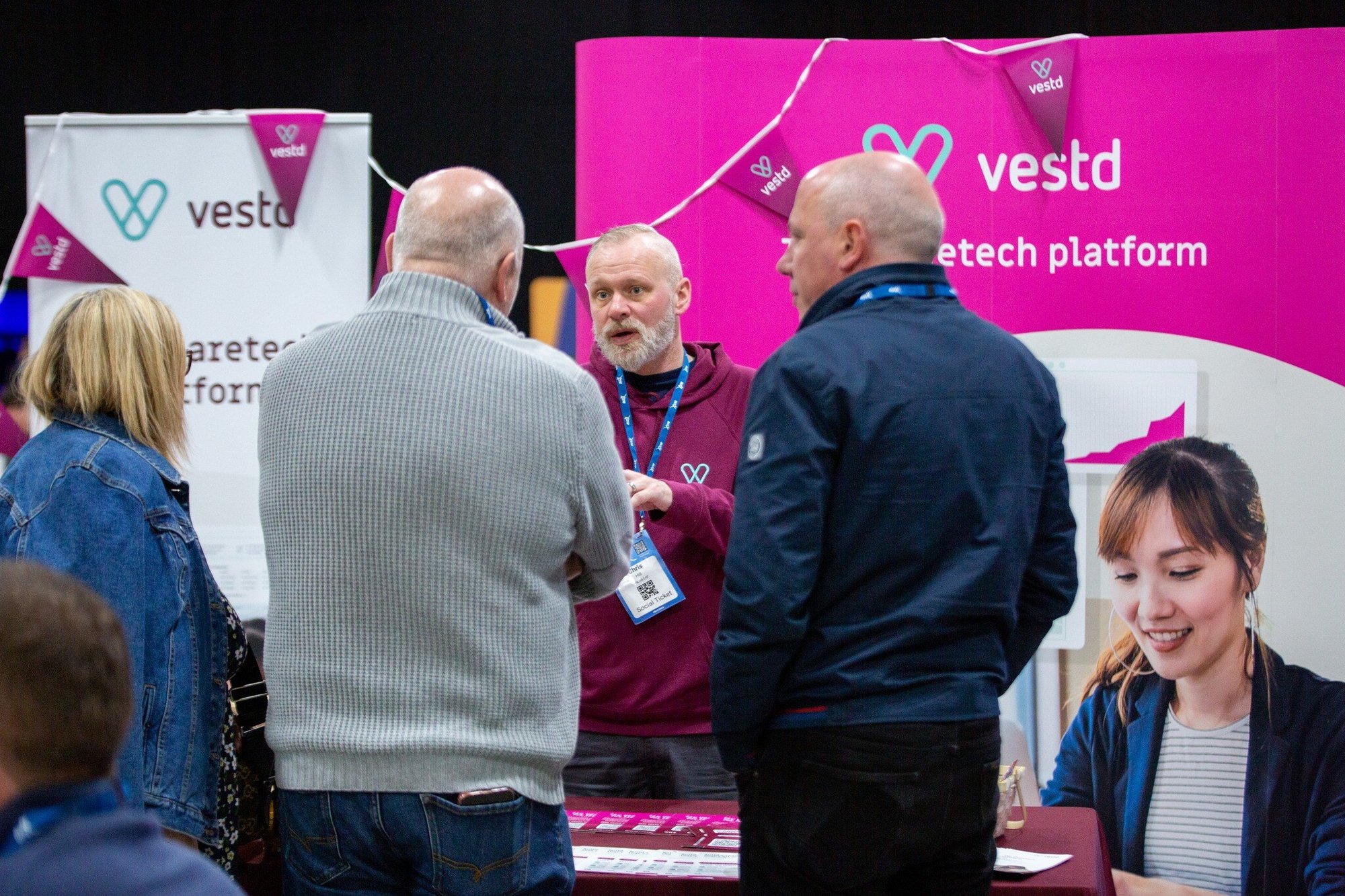 BizX Sponsor stand