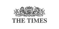 The times logo grey
